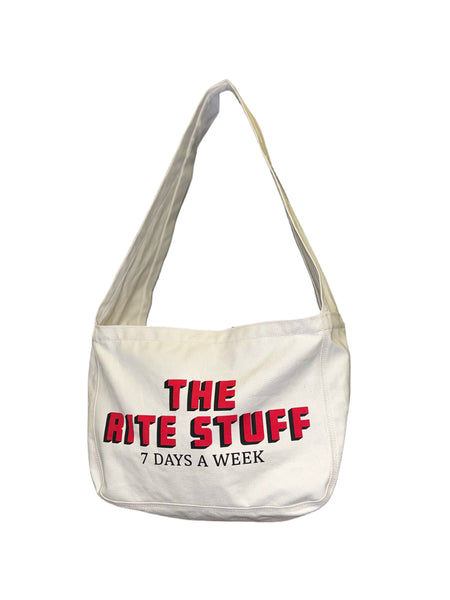 {The Rite Stuff x Labor Day} Newspaper Boy 13 oz. Canvas Bag (Natural)