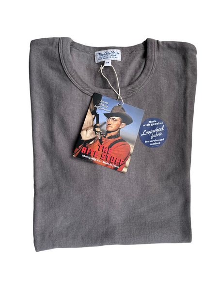 {The Rite Stuff} Heavyweight 9 oz. Loopwheel Tee (Grey)