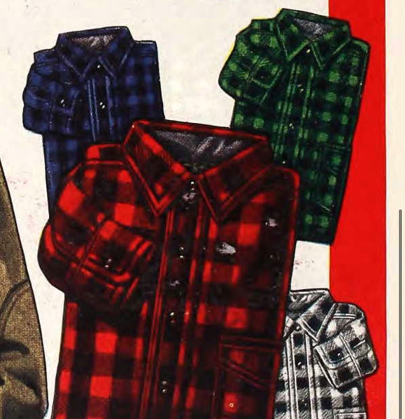 {Now Shipping} Icebreaker 11 oz. Heavyweight Buffalo Plaid Flannel Work Shirt (Red)