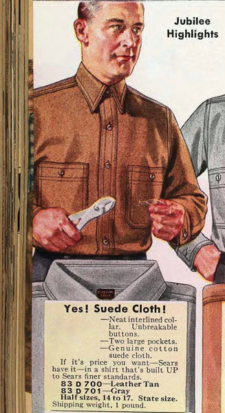 {Now Shipping} Uncle Sam Brushed Chamois Flannel Cigarette Pocket Work Shirt (Olive Drab)