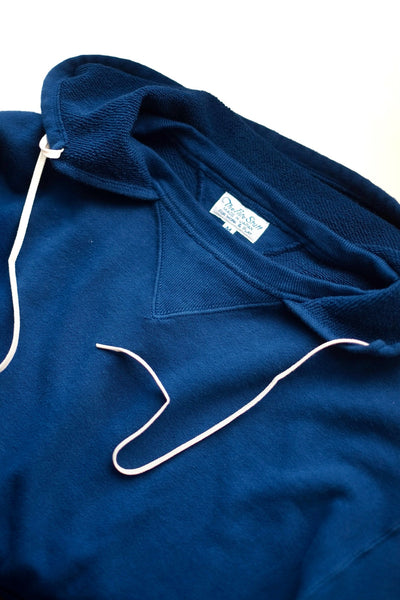 {The Rite Stuff} Titan 11 oz. Loopwheel Double-V Afterhood Sweatshirt (Garment-dyed Blue)