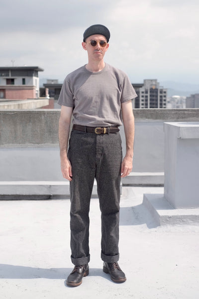 {The Rite Stuff} Heavyweight 9 oz. Loopwheel Tee (Grey)