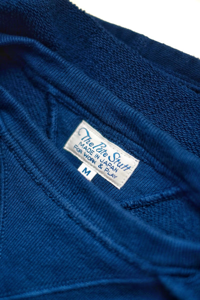 {The Rite Stuff} Titan 11 oz. Loopwheel Double-V Afterhood Sweatshirt (Garment-dyed Blue)