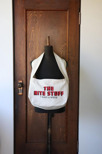 {The Rite Stuff x Labor Day} Newspaper Boy 13 oz. Canvas Bag (Natural)