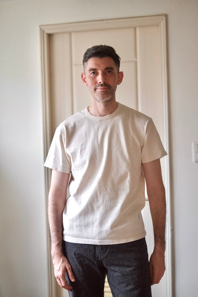 {The Rite Stuff} Heavyweight 9 oz. Loopwheel Tee (Ecru)