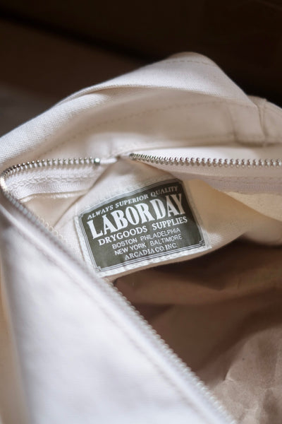 {The Rite Stuff x Labor Day} Newspaper Boy 13 oz. Canvas Bag (Natural)