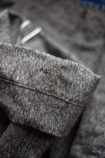 {Now Shipping} Daybreak Selvedge Salt & Pepper Work Pants (Charcoal)