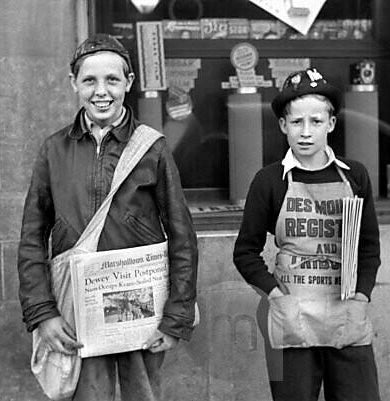 {The Rite Stuff x Labor Day} Newspaper Boy 13 oz. Canvas Bag (Natural)