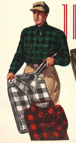 {Now Shipping} Icebreaker 11 oz. Heavyweight Buffalo Plaid Flannel Work Shirt (Red)