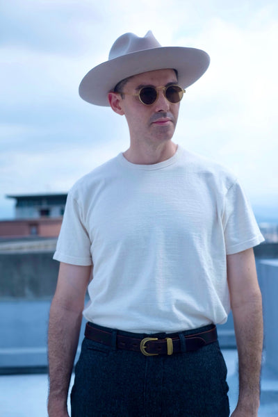 {The Rite Stuff} Heavyweight 9 oz. Loopwheel Tee (Ecru)