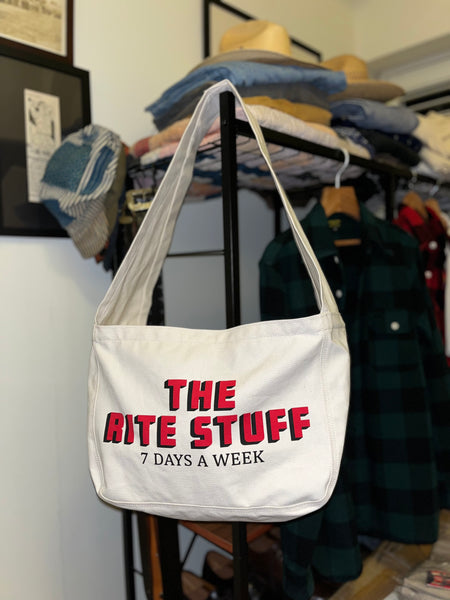 {The Rite Stuff x Labor Day} Newspaper Boy 13 oz. Canvas Bag (Natural)