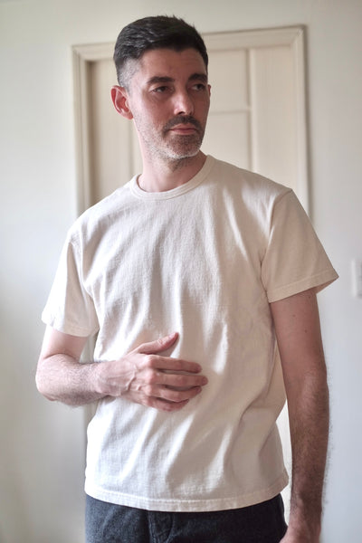 {The Rite Stuff} Heavyweight 9 oz. Loopwheel Tee (Ecru)