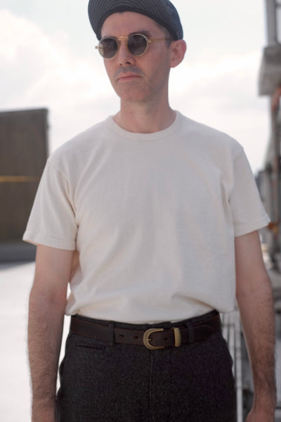 {The Rite Stuff} Heavyweight 9 oz. Loopwheel Tee (Ecru)