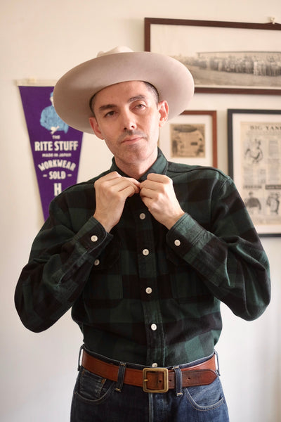 {Now Shipping} Icebreaker Buffalo Plaid 11 oz. Heavyweight Flannel Work Shirt (Green)