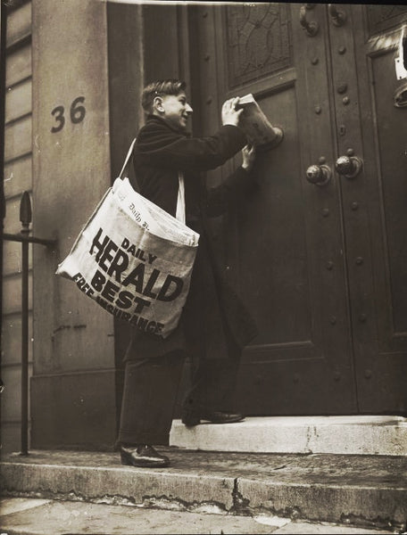 {The Rite Stuff x Labor Day} Newspaper Boy 13 oz. Canvas Bag (Natural)