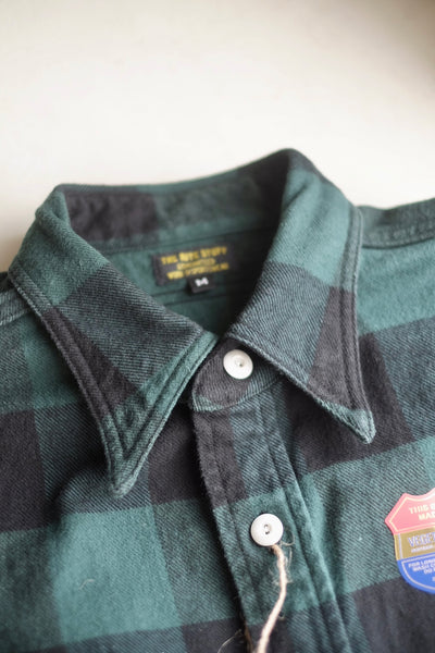 {Now Shipping} Icebreaker Buffalo Plaid 11 oz. Heavyweight Flannel Work Shirt (Green)