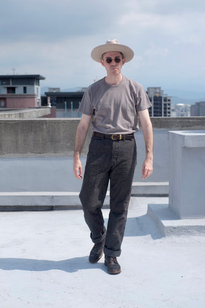 {The Rite Stuff} Heavyweight 9 oz. Loopwheel Tee (Grey)