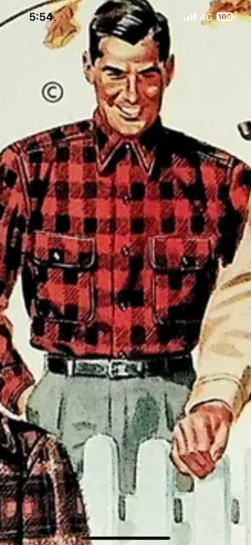 {Now Shipping} Icebreaker 11 oz. Heavyweight Buffalo Plaid Flannel Work Shirt (Red)