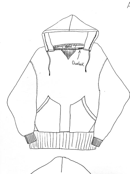 {The Rite Stuff} Titan 11 oz. Loopwheel Double-V Afterhood Sweatshirt (Heather Grey)