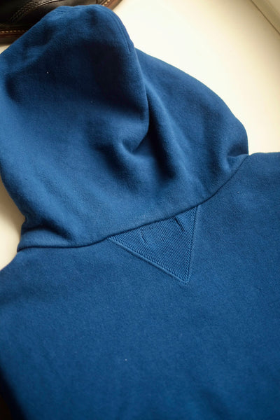{The Rite Stuff} Titan 11 oz. Loopwheel Double-V Afterhood Sweatshirt (Garment-dyed Blue)