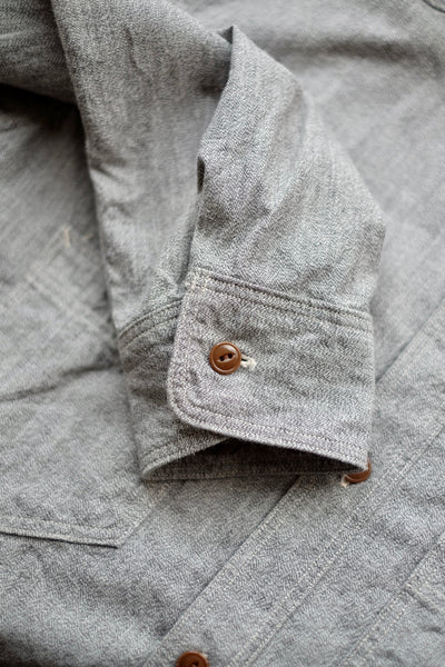 {The Rite Stuff} Atlas Salt & Pepper Work Shirt (Iron Grey)