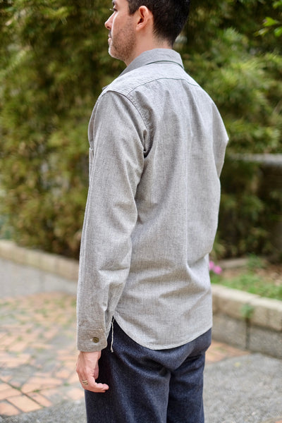 {The Rite Stuff} Atlas Salt & Pepper Work Shirt (Iron Grey)