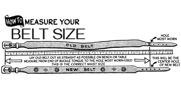 {The Rite Stuff x Codina Leather} Stampede 1930s Hand-stamped Western Belt (Natural)