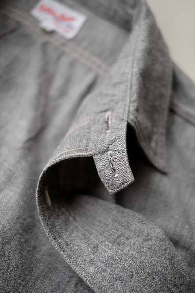 {The Rite Stuff} Atlas Salt & Pepper Work Shirt (Iron Grey)