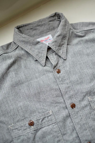 {The Rite Stuff} Atlas Salt & Pepper Work Shirt (Iron Grey)