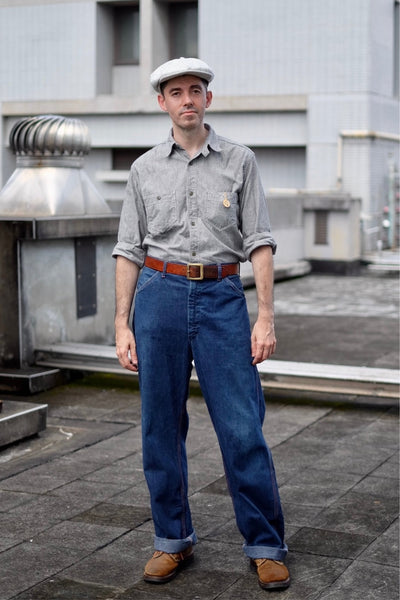 {The Rite Stuff} Atlas Salt & Pepper Work Shirt (Iron Grey)