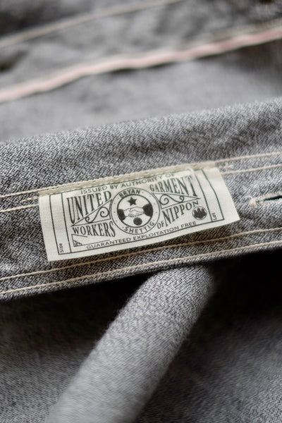 {The Rite Stuff} Atlas Salt & Pepper Work Shirt (Iron Grey)