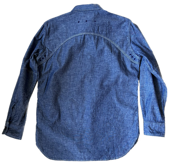 {The Rite Stuff} Heracles 5 oz. Selvedge Chambray Work Shirt (Indigo)