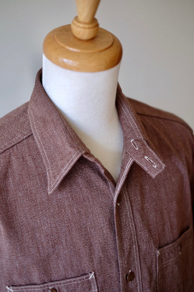 {The Rite Stuff} Atlas Salt & Pepper Work Shirt (Cedar)