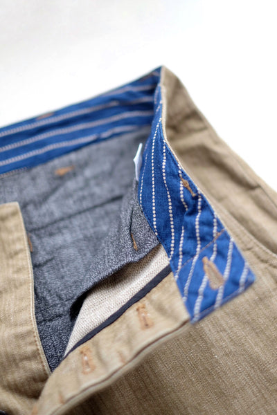 {The Rite Stuff} Pacemaker 10 oz. Denim Herringbone Twill Work Pants (Sun Tan Khaki)