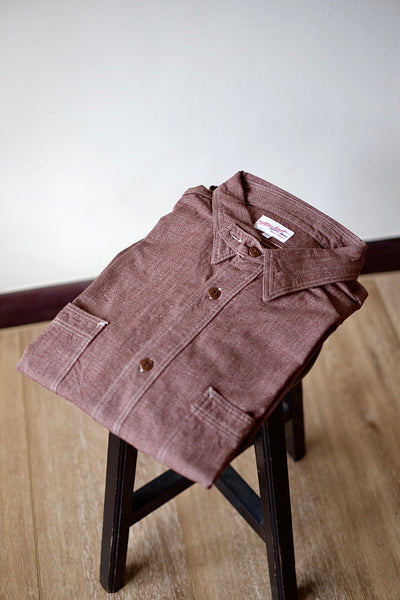 {The Rite Stuff} Atlas Salt & Pepper Work Shirt (Cedar)