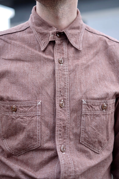 {The Rite Stuff} Atlas Salt & Pepper Work Shirt (Cedar)