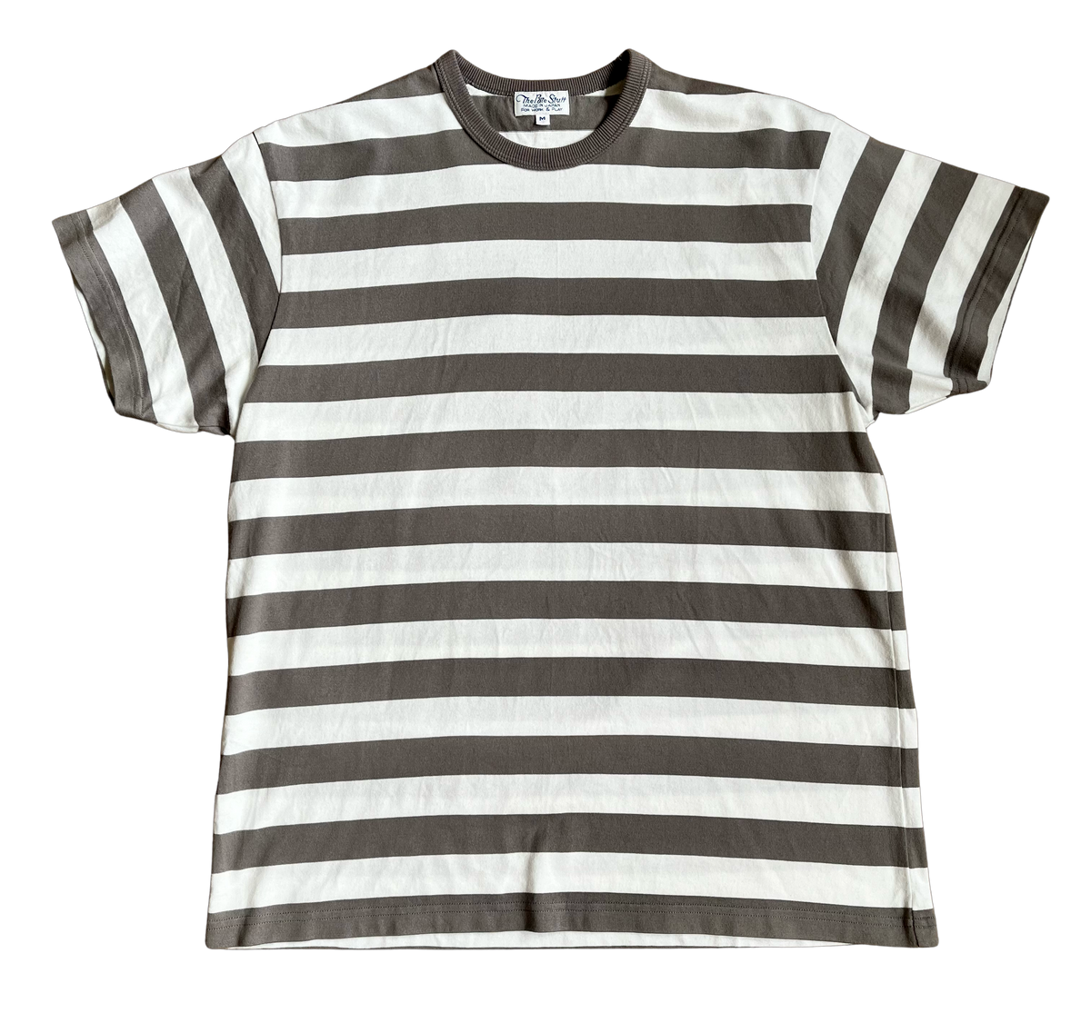 {The Rite Stuff} Border Stripe Tee (Grey x White)