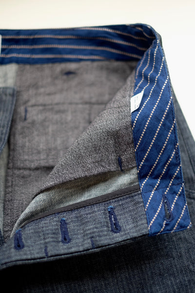 {The Rite Stuff} Pacemaker 10 oz. Denim Herringbone Twill Work Pants (Cadet Blue Indigo)