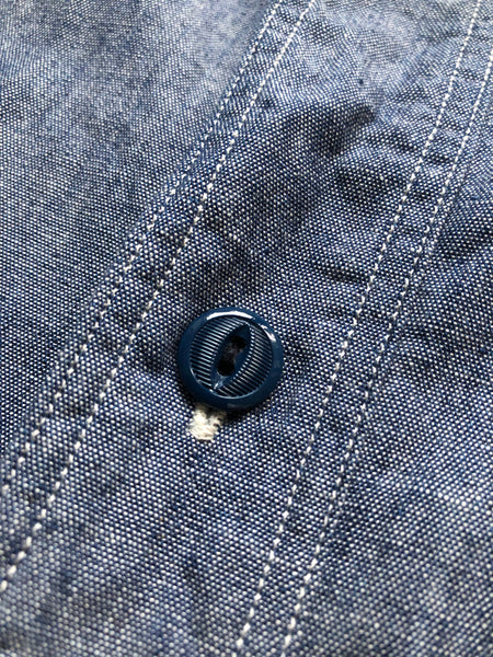 {The Rite Stuff} Heracles 5 oz. Selvedge Chambray Work Shirt (Indigo)