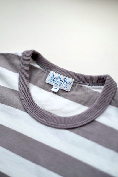 {The Rite Stuff} Border Stripe Tee (Grey x White)