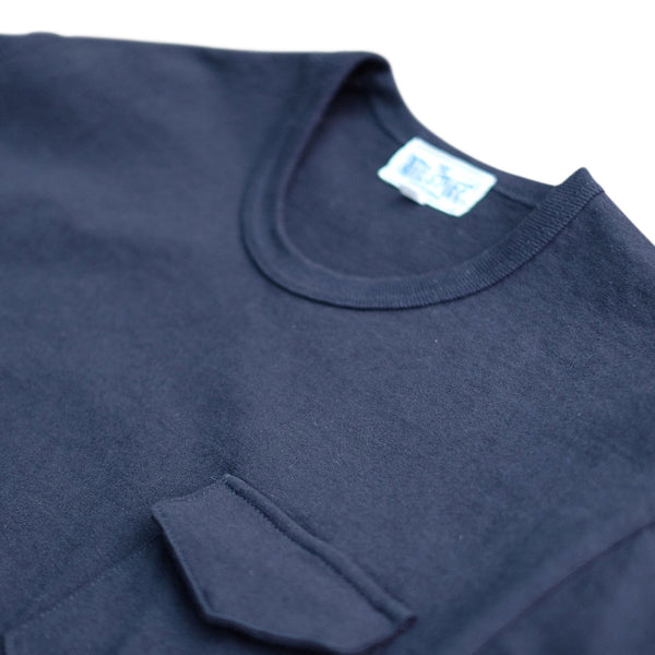 {The Rite Stuff} Loopwheel Pocket T-Shirt (Navy Blue)