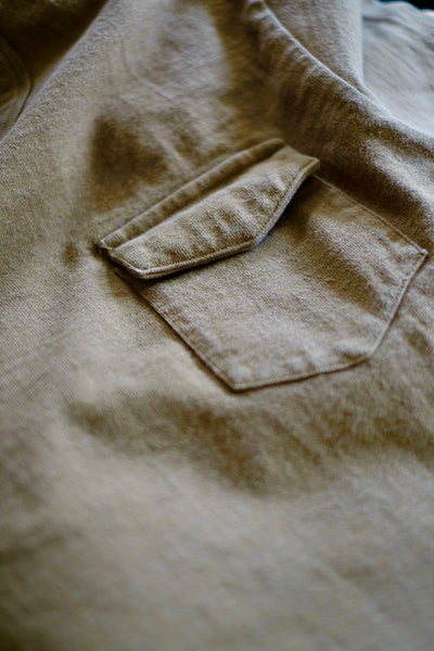 {The Rite Stuff} Heavyweight 9 oz. Loopwheel Pocket Tee (Olive)