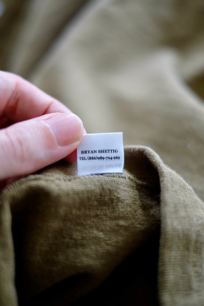 {The Rite Stuff} Heavyweight 9 oz. Loopwheel Pocket Tee (Olive)