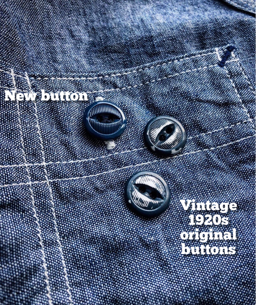 {The Rite Stuff} Heracles 5 oz. Selvedge Chambray Work Shirt (Indigo)