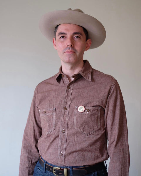 {The Rite Stuff} Atlas Salt & Pepper Work Shirt (Cedar)