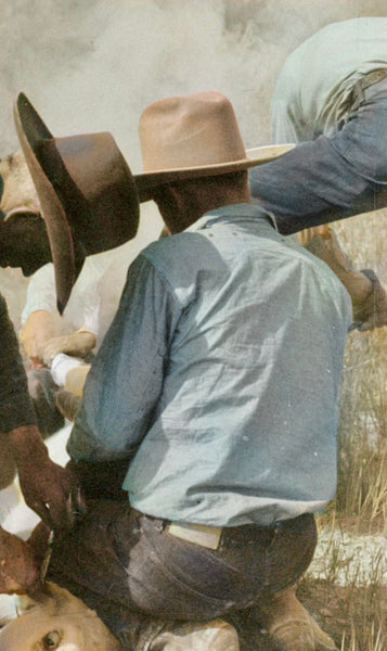 {The Rite Stuff} Heracles 5 oz. Selvedge Chambray Work Shirt (Indigo)