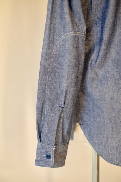 {The Rite Stuff} Heracles 5 oz. Selvedge Chambray Work Shirt (Indigo)