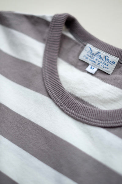 {The Rite Stuff} Border Stripe Tee (Grey x White)