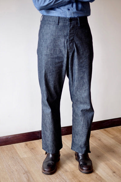 {The Rite Stuff} Pacemaker 10 oz. Denim Herringbone Twill Work Pants (Cadet Blue Indigo)