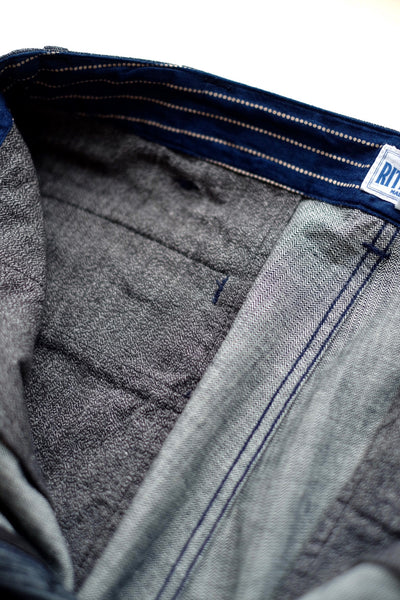 {The Rite Stuff} Pacemaker 10 oz. Denim Herringbone Twill Work Pants (Cadet Blue Indigo)